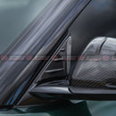 SEV1 Style Wind Deflectors/Buffers For 2019-2021 Toyota Supra GR (GLOSS BLACK)
