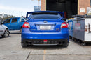 S-T Style Rear Under Diffuser For 2014-2020 Subaru WRX/STI V1 (SILVER METALLIC)