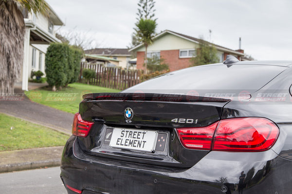 M-P Style Rear Trunk Spoiler For 2013-2020 BMW F32 4-Series Coupe (MATTE BLACK)