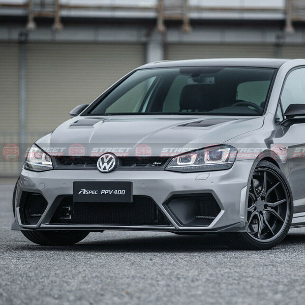 ASPEC Style Front Bumper SET For 2013-2020 VW Golf GTI/R MK7 ONLY (UNPAINTED)