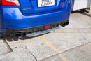 S-T Style Rear Under Diffuser For 2014-2020 Subaru WRX/STI V1 (SILVER METALLIC)