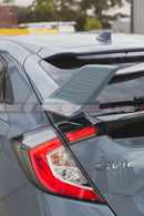 Type R Style Trunk Wing Spoiler For 2016-2020 Honda Civic HATCH (BLUE B-593M)