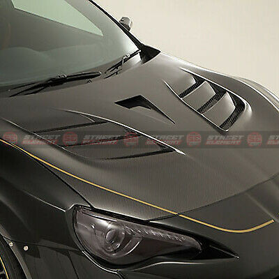VRS-2 Style Vented Bonnet V2 For 2012-2020 Toyota 86/Subaru BRZ (CARBON FIBRE)