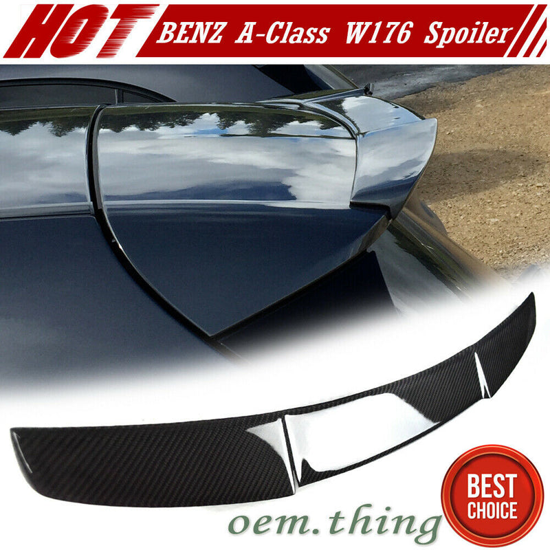 SE V1 Style Gurney Flap For MY13-18 Mercedes-Benz A-Class W176 (CARBON FIBRE)