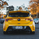 TRD Style Rear Bumper Pods For 2018-2021 Toyota Corolla Hatchback (MATTE BLACK)