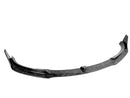 SEV1 Style Front Bumper Lip/Splitter For 2019-2021 Tesla Model 3 (FORGED CARBON)