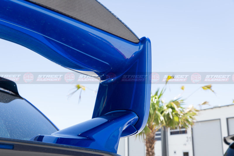 RWN Style Gurney Flap For 2011-2013 Subaru WRX/STI Trunk Spoiler (CARBON FIBRE)