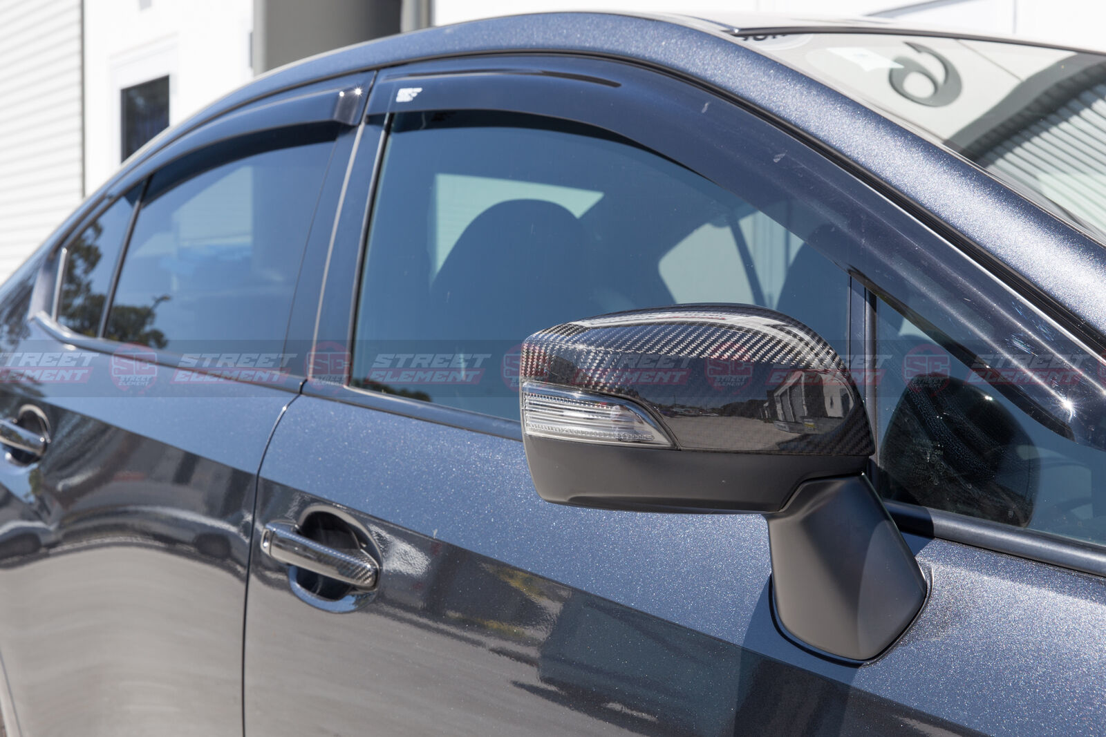OE Style Mirror Covers (Upper) For 2014-2020 Subaru WRX/STI V1 (CARBON FIBRE)