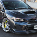 CS Type-1 Style Front Bumper Lip For 2018-2021 Subaru WRX/STI V1 (CARBON FIBRE)