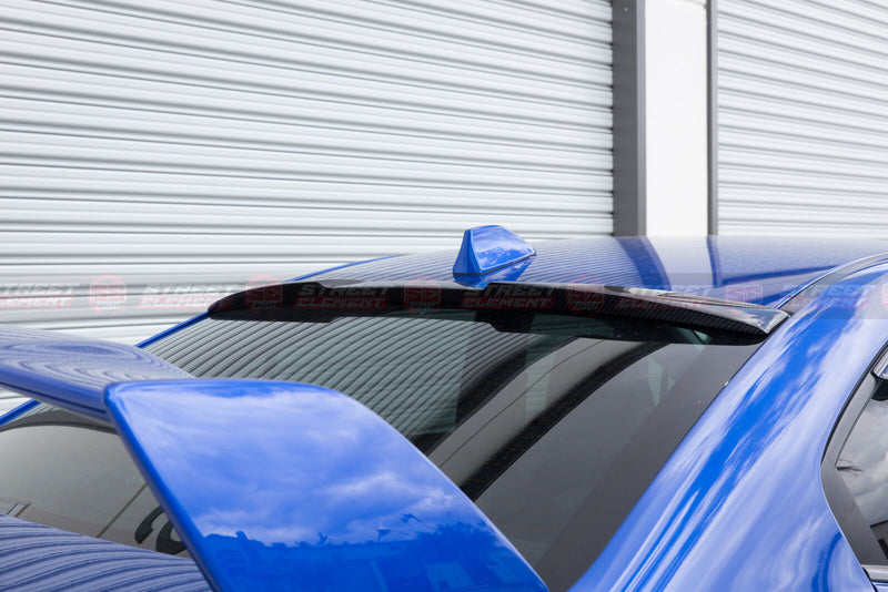 SE V1 Style Rear Window Spoiler For MY15-19 Subaru WRX Premium/STI (CARBON)