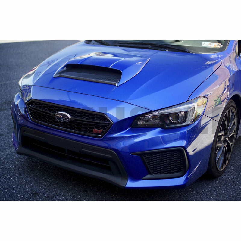 SEV2 Oversized Bonnet/Hood Scoop For 2014-2021 Subaru WRX/STI V1 (CARBON FIBRE)