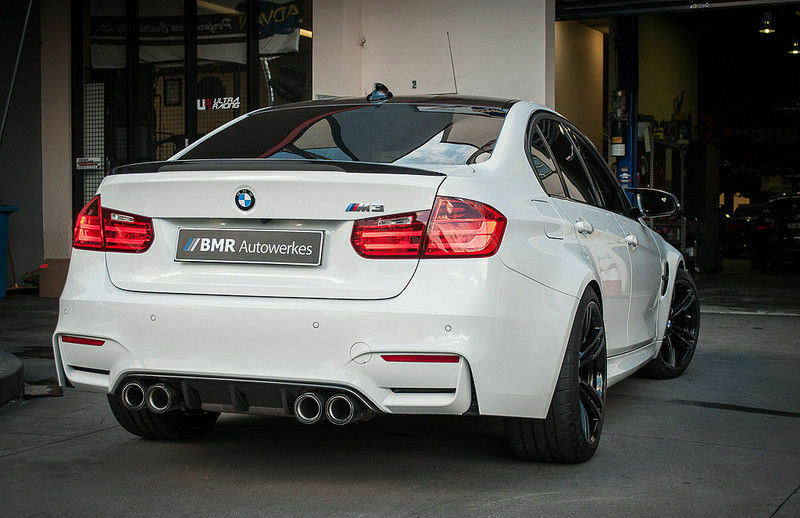 M-P Style Trunk Spoiler For 2012-2018 BMW F30 3-Series & F80 M3 (CARBON FIBRE)