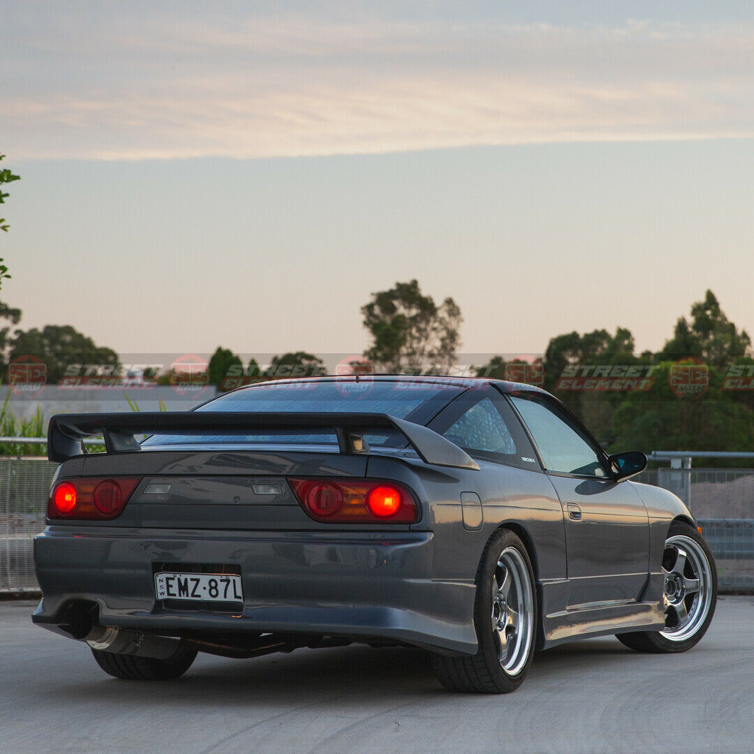 STREET ELEMENT 326POWER Style Wing Spoiler For 1989-2002 Nissan 180SX S13 200SX S14 S15 [Unpainted]