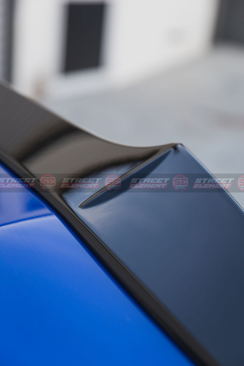 RWN Style Gurney Flap & Trunk Spoiler For 2014-2020 Subaru WRX/STI (CARBON FBRE)