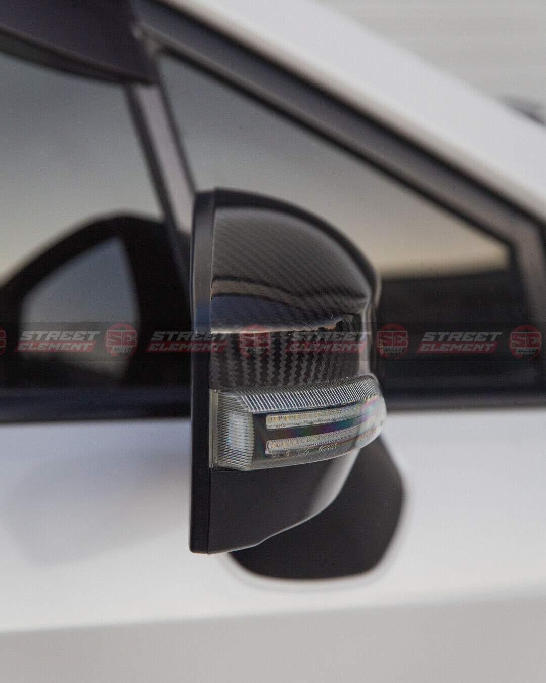 OE Style Mirror Cover REPLACEMENT For 2014-2021 Subaru WRX/STI V1 (CARBON PRINT)