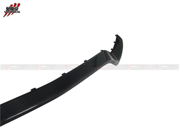 M-Benz W205/C205/C63S Euro-Spec Style Carbon Fibre Front Bumper Trim Replacement