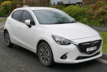 For Mazda Mazda2 2014-2021 Hatchback Slimline Window Visors/Weathershields (4PS)