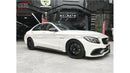 M-Benz C-Class W205/C63S PSM Dynamic Style Carbon Fibre Side Skirt Extensions