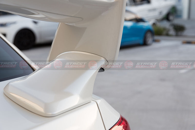 S-T Style Wing Spoiler For 2008-2013 Subaru Impreza RS/WRX/STI G3 (WHITE 37J)