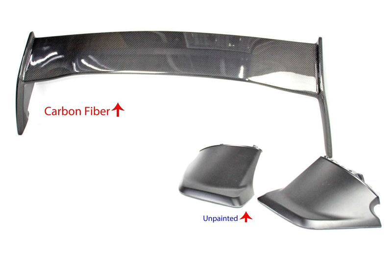 S-T Style Trunk Wing Spoiler For 2014-2020 Subaru WRX/STI V1 (CARBON/BLACK BASE)