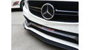 M-Benz W205/C205/C63S Euro-Spec Style Carbon Fibre Front Bumper Trim Replacement