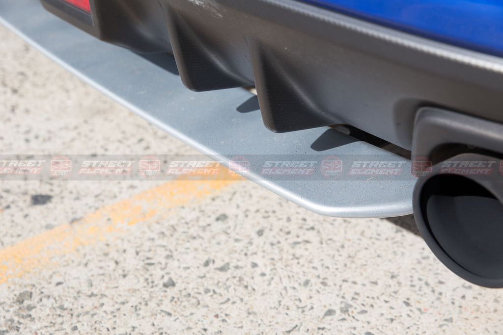 Subtle Rear Diffuser S-T Style Rear Under Diffuser For 2014-2020 Subaru WRX/STI V1 (SILVER