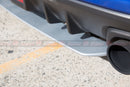 S-T Style Rear Under Diffuser For 2014-2020 Subaru WRX/STI V1 (SILVER METALLIC)