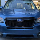 TS Style Front Mesh Grille For 2013-2018 Subaru Forester S4 (GLOSS BLACK ONLY)