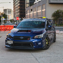 SEV1 Style Foglight Delete W/ Decals For 2018-2021 Subaru WRX/STI V1 (BLACK D4S)