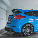 RS Style Trunk Wing Spoiler For 2012-2017 Ford Focus MK3 Hatchback (UNPAINTED)