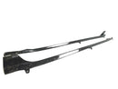 SEV1 Style Side Skirts/Extensions For 2019-2021 Tesla Model 3 (FORGED CARBON)
