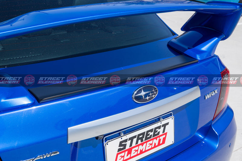 Cover Plate For 2008-2013 Subaru Impreza WRX G3 S-T Trunk Wing Spoiler (UNPAINTED)