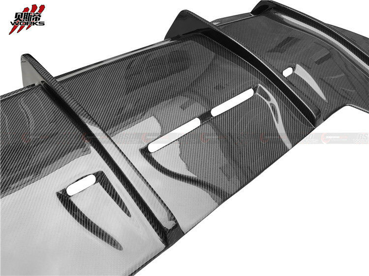 M-Benz C-Class W205/C63S PSM Dynamic Style Carbon Fibre Rear Bumper Diffuser