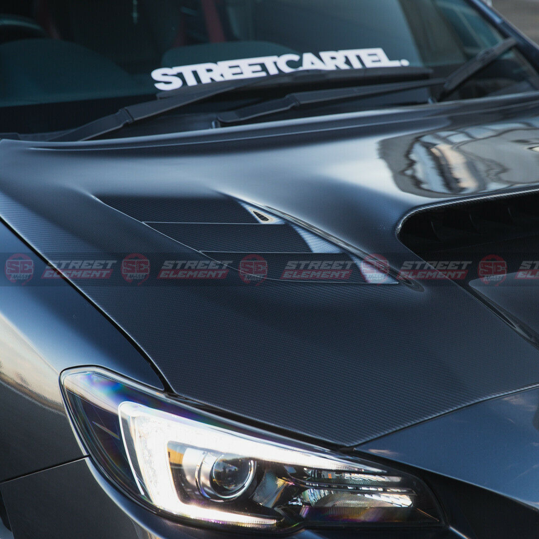 VRS-1 Style Cooling Bonnet/Hood For 2016-2020 Subaru Levorg V1 (FORGED CARBON)