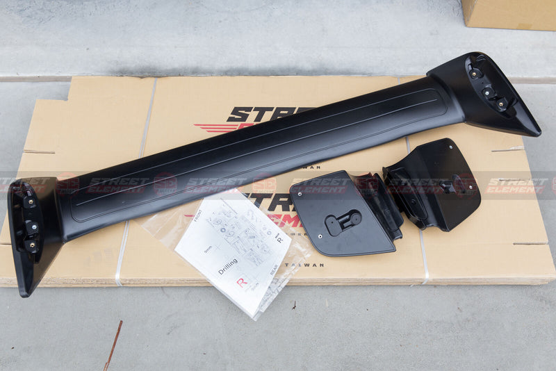 S-T Style Spoiler & Cover Plate For 2008-2013 Subaru Impreza WRX/STI (UNPAINTED)