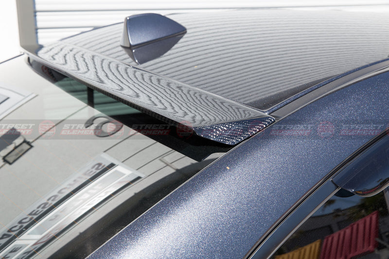 SE D1 Style Rear Window Spoiler For MY15-19 Subaru WRX Premium/STI (CARBON)