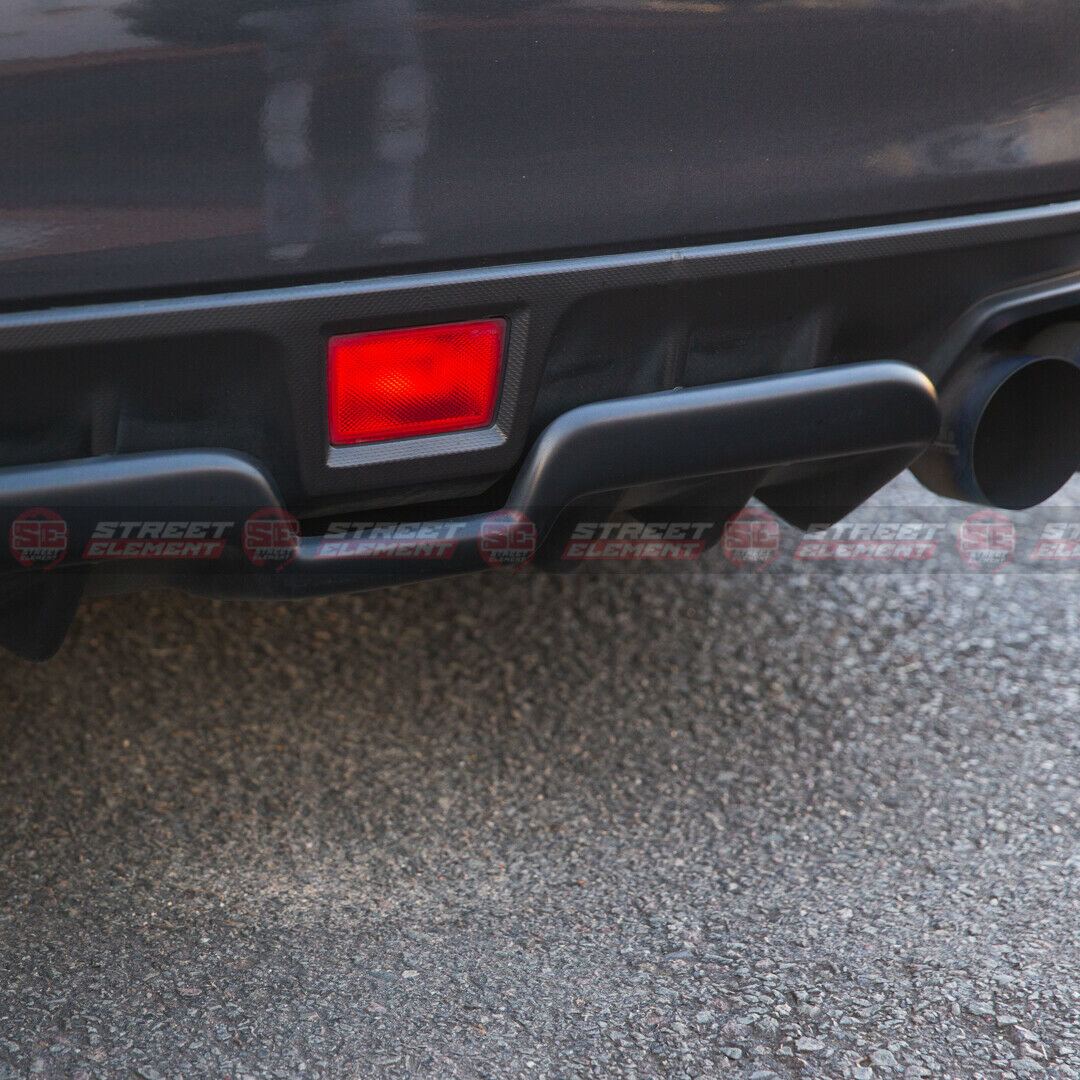 HT Style Rear Under Diffuser For 2014-2021 Subaru WRX/STI V1 (MATTE BLACK)