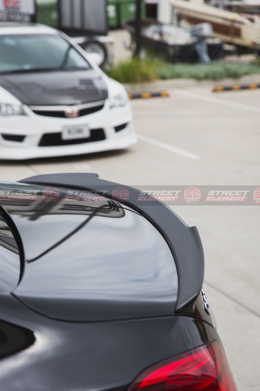 V1 Style Spoiler For 2015-2020 Mercedes-Benz W205 C-Class Sedan (CARBON FIBRE)