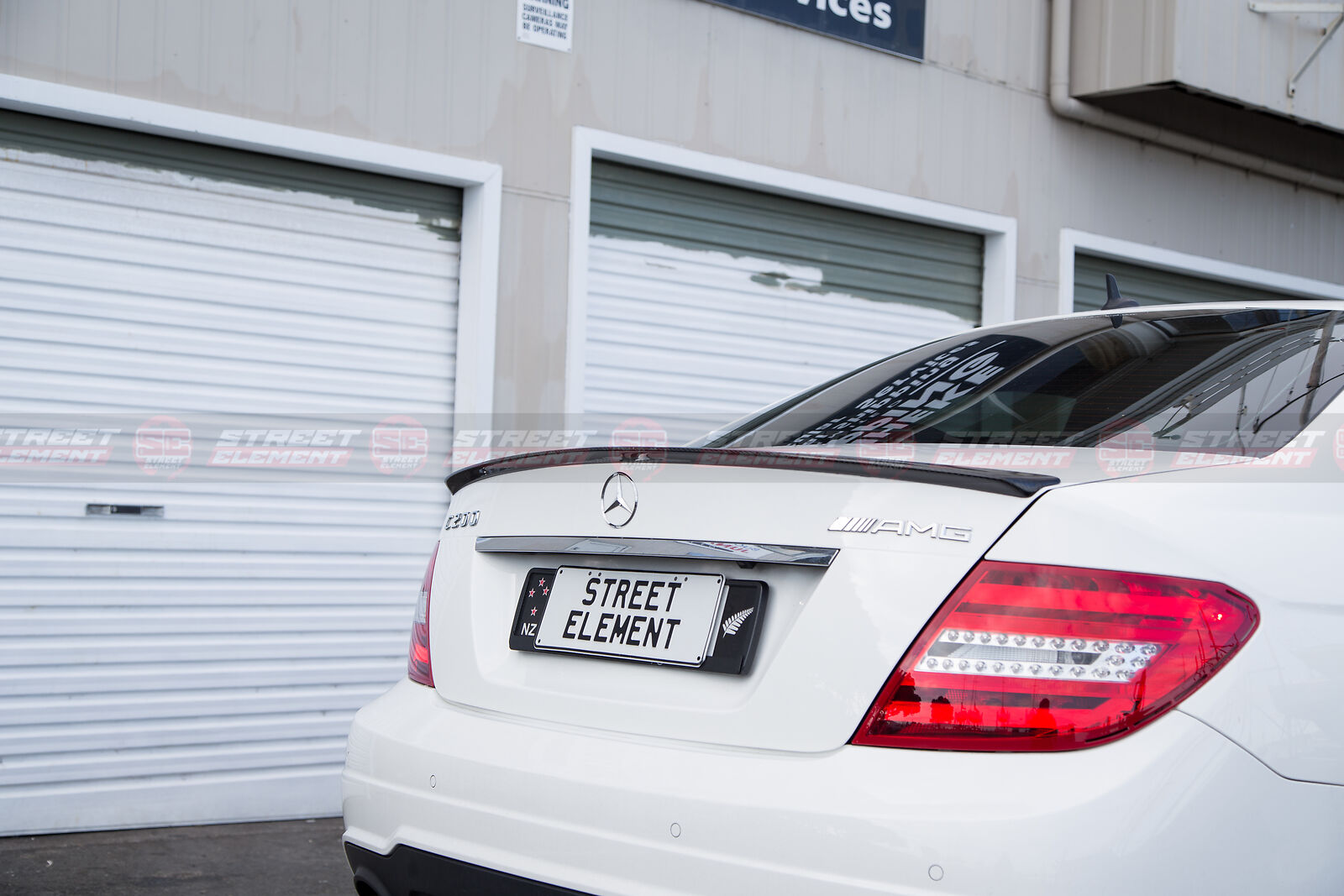 AMG Style Spoiler For 2008-2014 Mercedes-Benz W204 C-Class Sedan (UNPAINTED) NEW