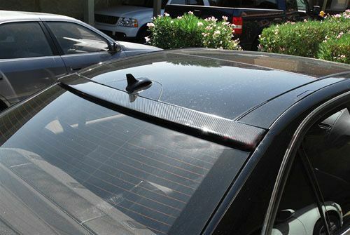 Rear Window Spoiler For 2011-2014 Mercedes-Benz C204 C-Class Coupe (CARBON FBRE)