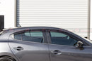 Mazda Mazda3 2014-2018 BM BN Hatch Slimline Window Visors/Weathershields (4PCS)
