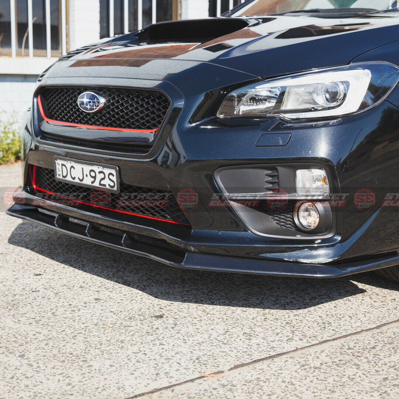 MP Style Front Bumper Lip/Splitter For 2014-2021 Subaru WRX/STI V1 (UNPAINTED)