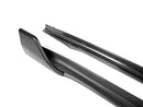 SEV1 Style Side Skirts/Extensions For 2019-2021 Tesla Model 3 (FORGED CARBON)