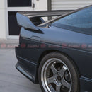 STREET ELEMENT 326POWER Style Wing Spoiler For 1989-2002 Nissan 180SX S13 200SX S14 S15 [Unpainted]