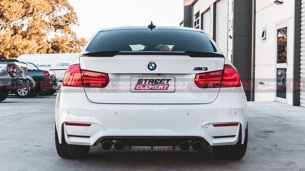 M4 Style Trunk Spoiler For 2012-2018 BMW F30 3-Series & F80 M3 (MATTE BLACK)