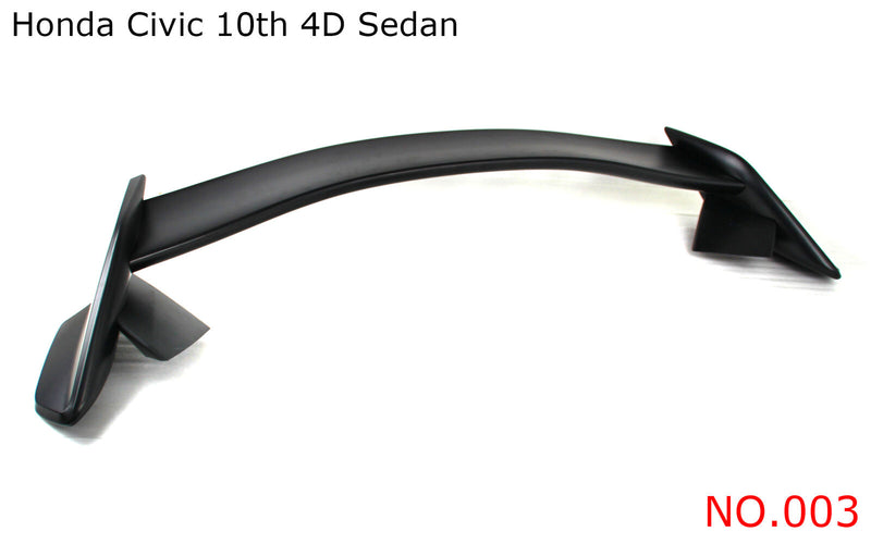 TYPE R Style Trunk Wing Spoiler For 2012-2015 Honda Civic 9TH SEDAN (UNPAINTED)