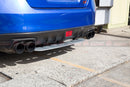 S-T Style Rear Under Diffuser For 2014-2020 Subaru WRX/STI V1 (SILVER METALLIC)