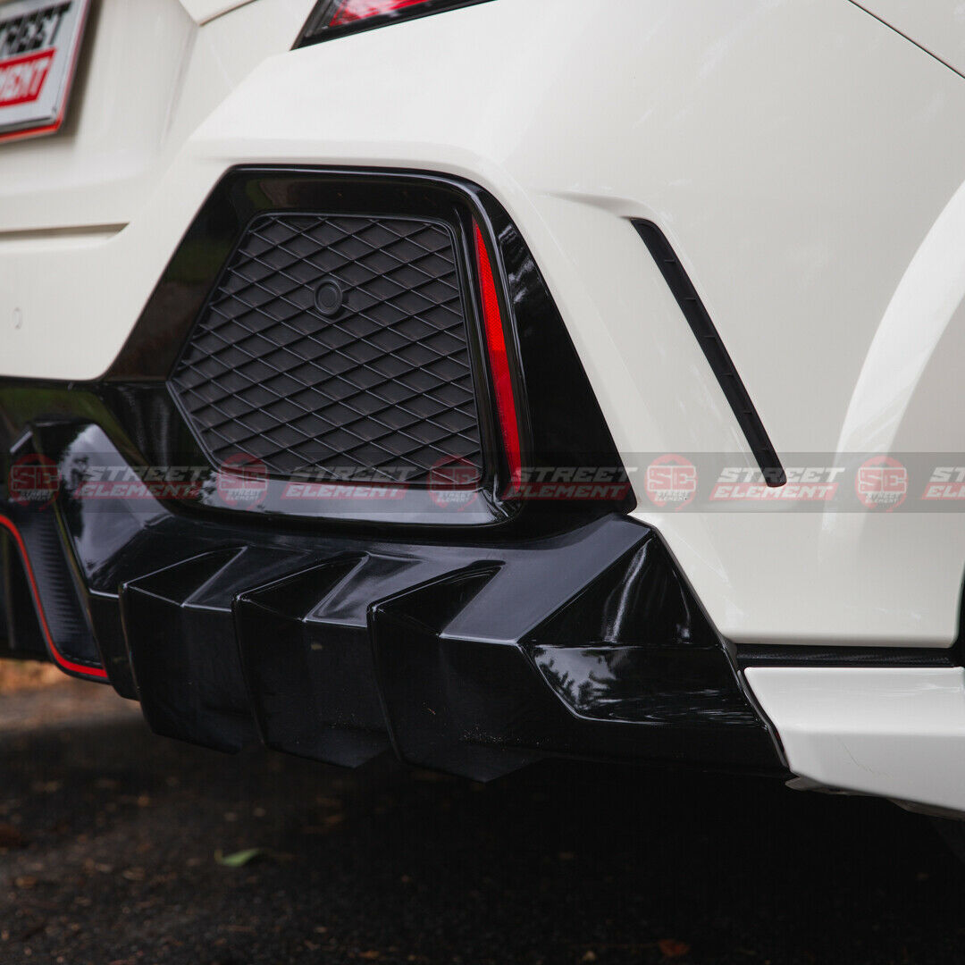 M-P Style Full Complete Kit For 2017-2020 Honda Civic Type R FK8 (BLACK NH731P)G