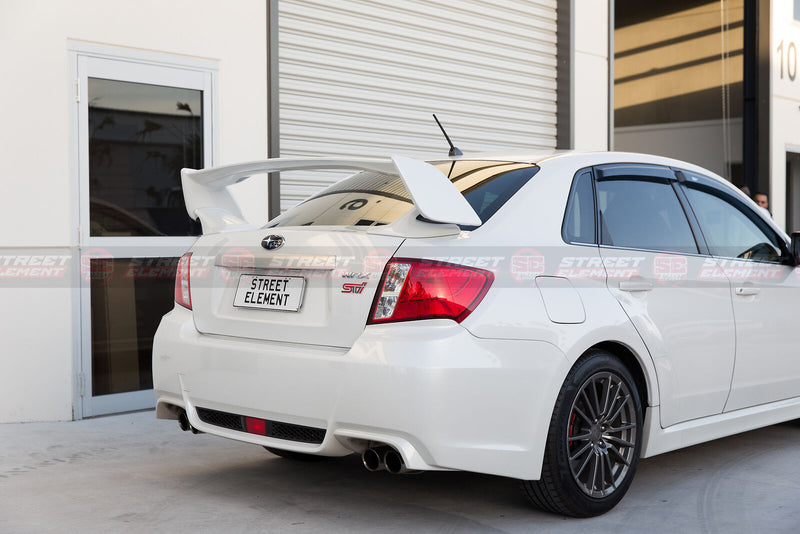 S-T Style Wing Spoiler For 2008-2013 Subaru Impreza RS/WRX/STI G3 (WHITE 37J)