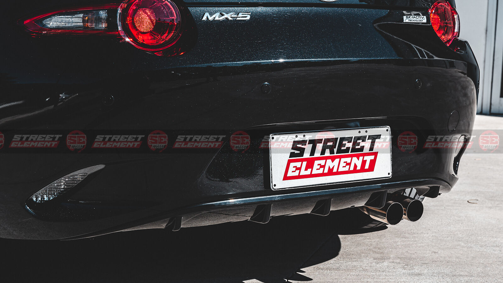 MP Style Rear Diffuser For 2016-2020 Mazda MX-5 MX5 GT ND Roadster (UNPAINTED)